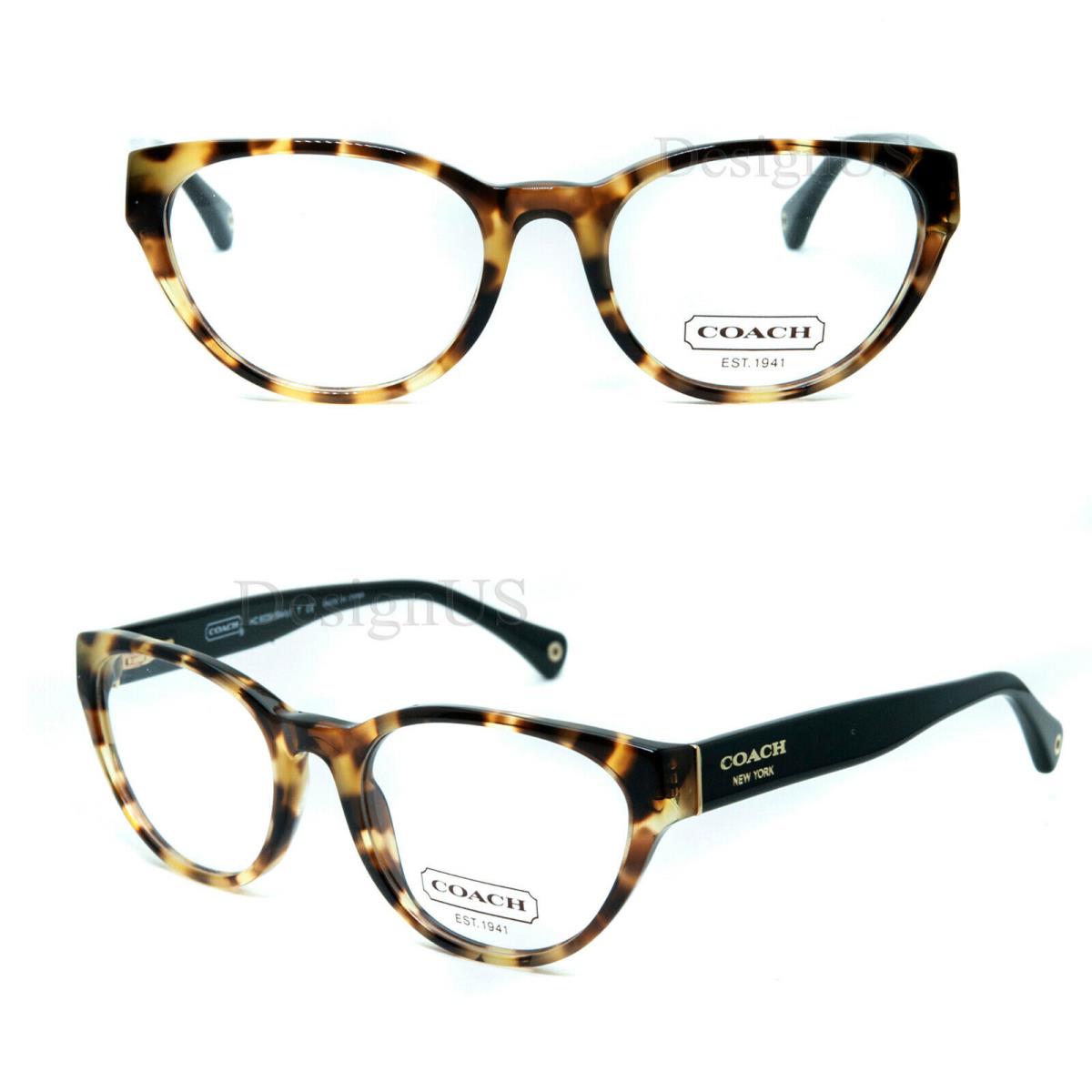 Coach HC6039 Baily 5045 Spotty Tortoise Size 49/17/135 Eyeglasses