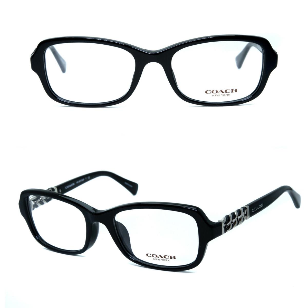 Coach HC6075QF T 5002 Black Size 52/18/135 Eyeglasses