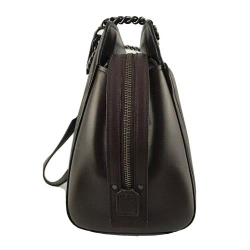 Coach  bag  Quilted Parker - Oxblood Lining, Oxblood/Gunmetal Exterior 4