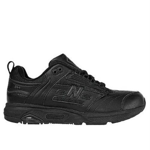 New Balance WW844BK Black Walking Shoes 7