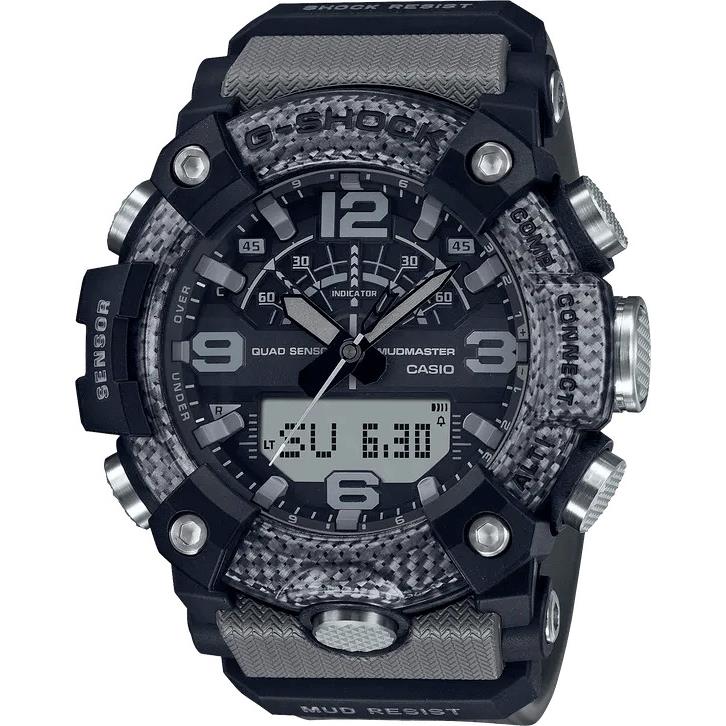 Casio G-shock Mudmaster GGB100-8A Quad Sensor Black Men`s Watch