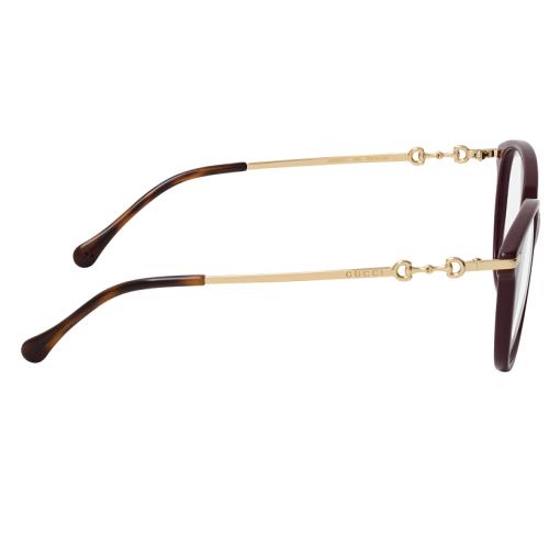 Gucci sunglasses  - Brown Gold Frame, Clear Lens 1