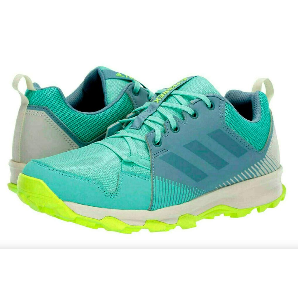 Adidas Women`s Terrex Tracerocker Trail Running Shoes BC0534 Size 11 Mint