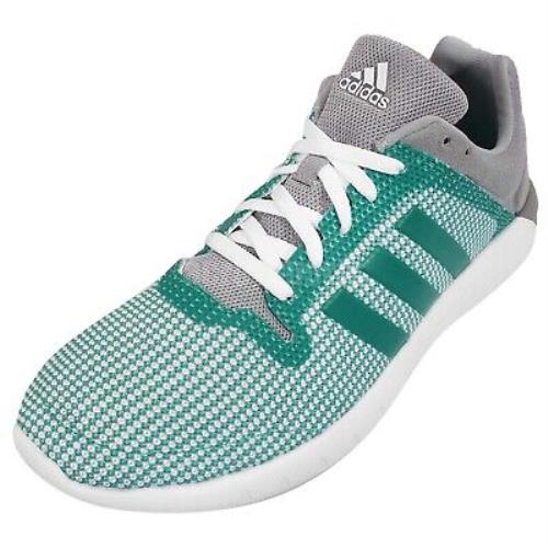 Adidas CC Fresh 2W Women`s Running Shoes B40621 Size 5 Mint Green Gray