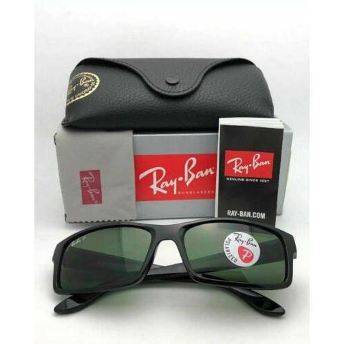 Ray-Ban sunglasses  - Black Frame, Green Polarized Lens 9