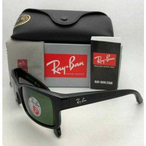 Ray-Ban sunglasses  - Black Frame, Green Polarized Lens 3
