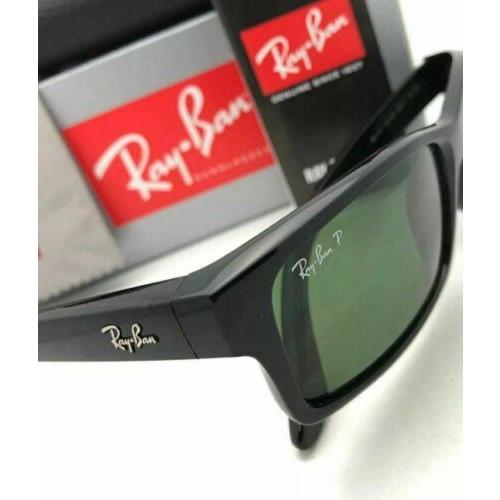 Ray-Ban sunglasses  - Black Frame, Green Polarized Lens 5