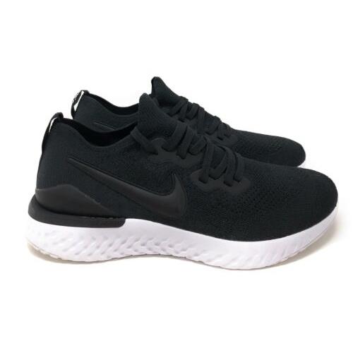 Nike Epic React Flyknit 2 Mens Shoes Size 10 Black Running Atheltic BQ8928-002