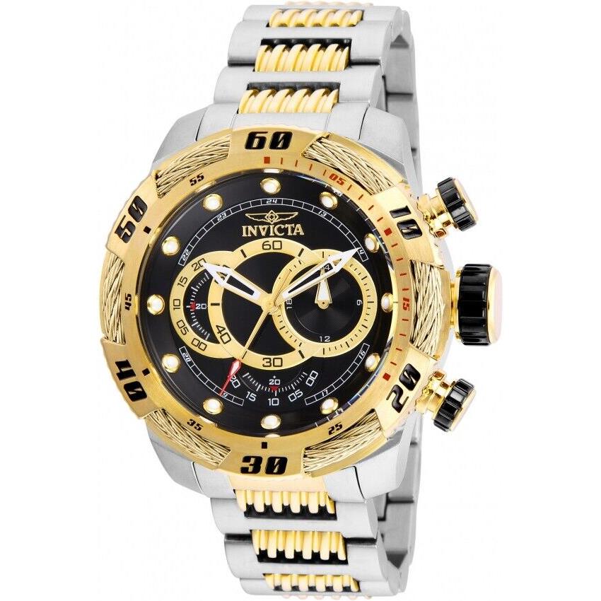 Invicta Speedway Black Dial Chronograph Men`s Watch 25481