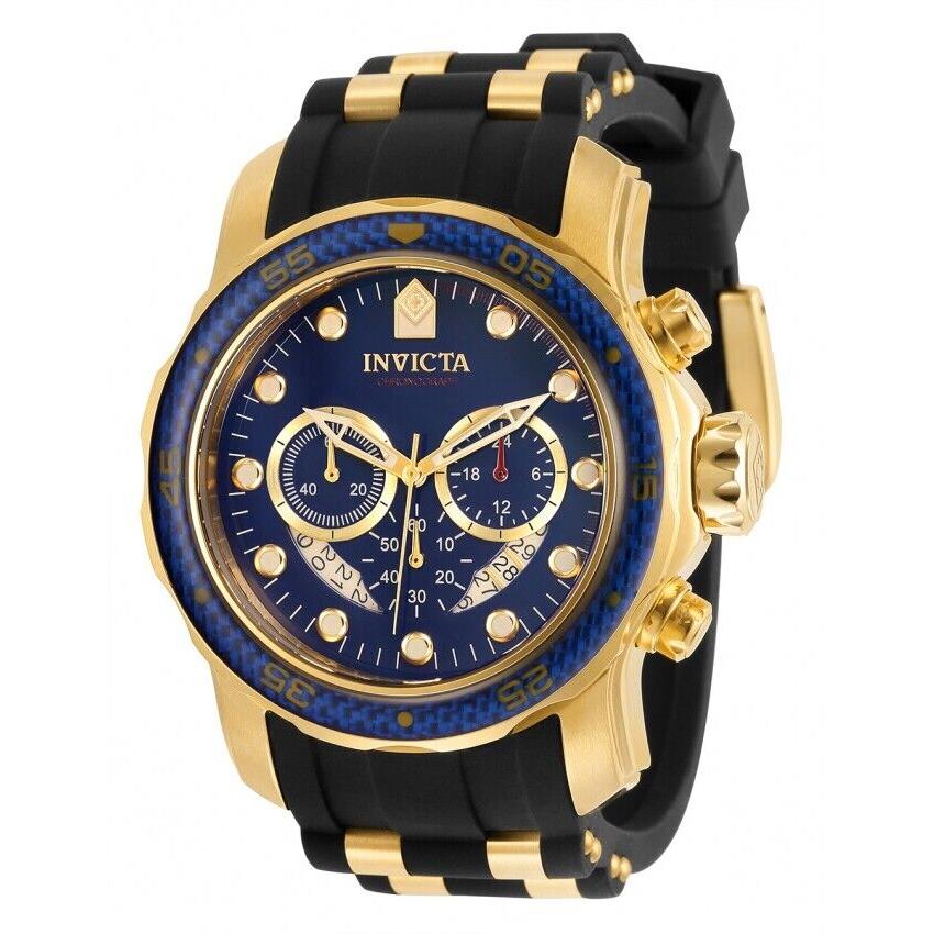 Invicta Pro Diver Chronograph Quartz Blue Dial Men`s Watch 35416