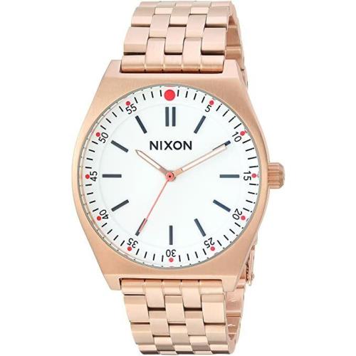 Nixon Women`s Crew Stainless Steel Japanese-quartz Watch with Stainless-steel