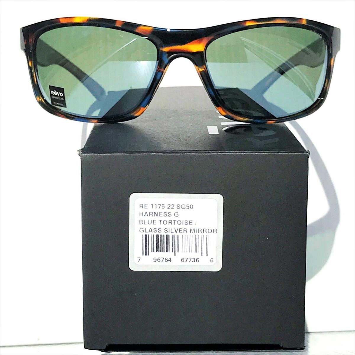 Revo sunglasses Harness - Blue Frame, Green Lens