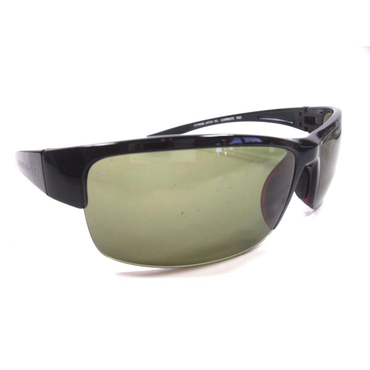 Serengeti Sunglasses Corrente 7693 Black Polarized Photochromic Frame