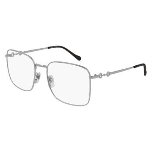 Gucci GG0951O-003-57 Silver Eyeglasses - Frame: Silver