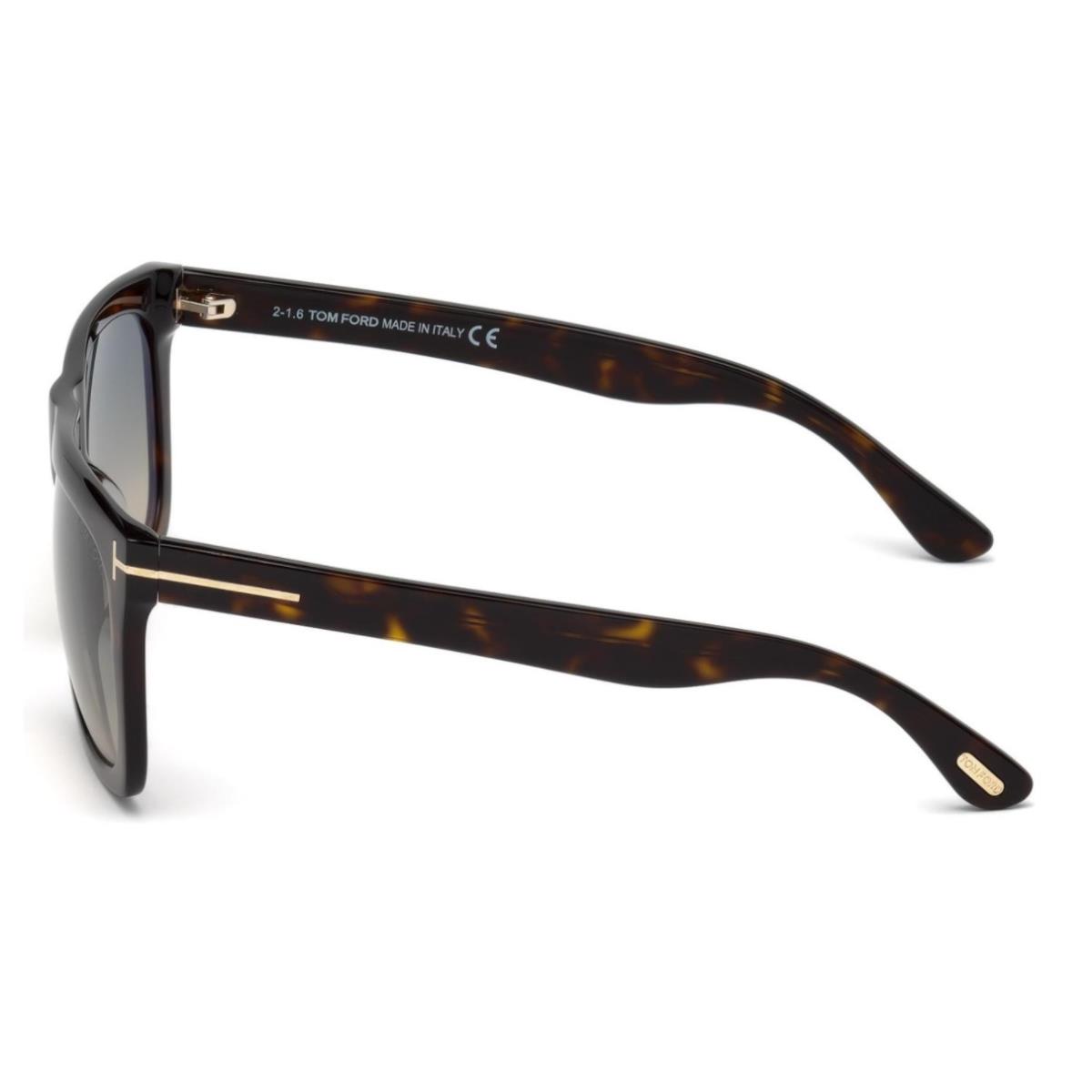 Tom Ford FT 0513 Morgan 52W Shiny Dark Havana / Turquoise Gradient  Sunglasses - Tom Ford sunglasses - 085457734760 | Fash Brands