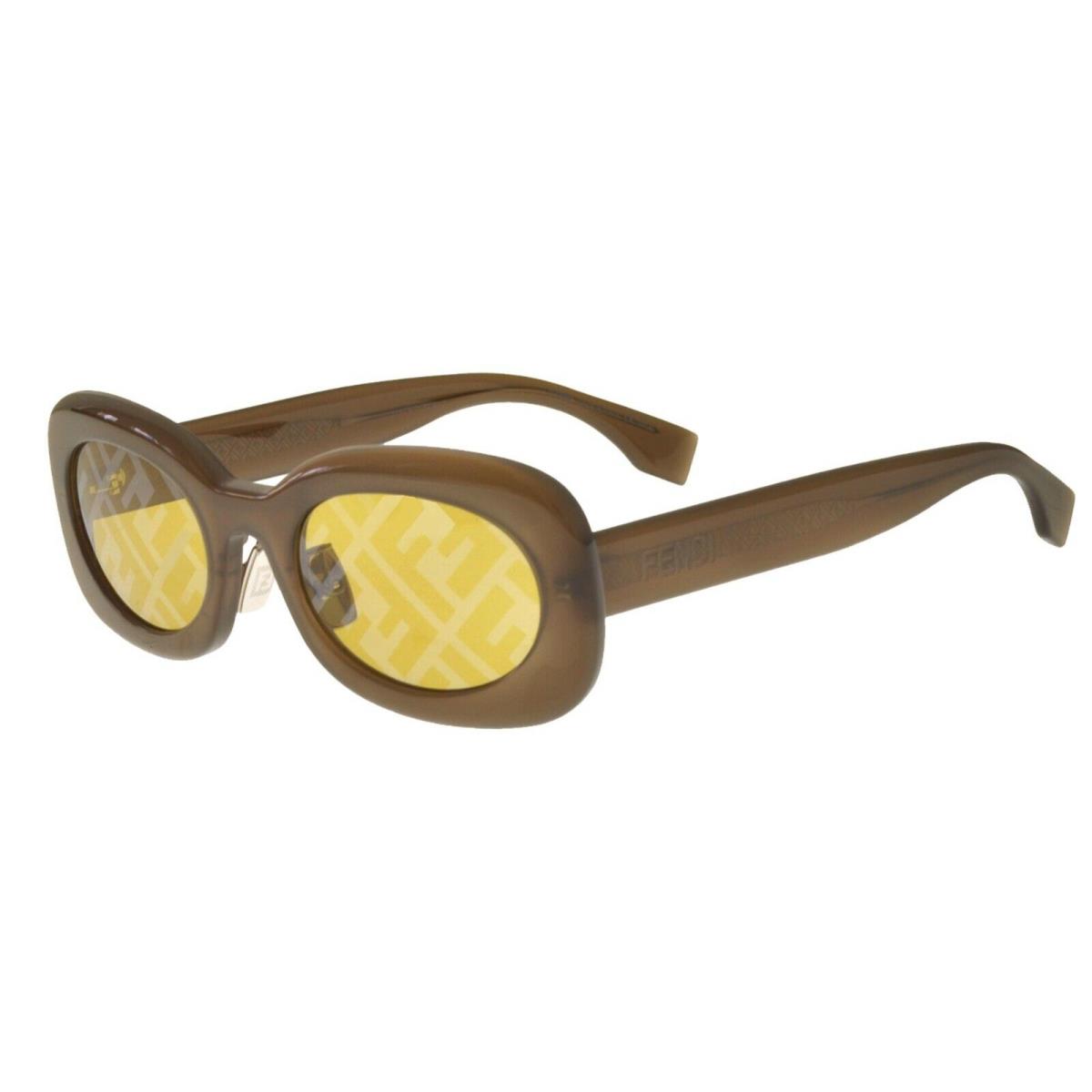 Fendi FF M0108/S Brown/yellow 09Q/BF Sunglasses