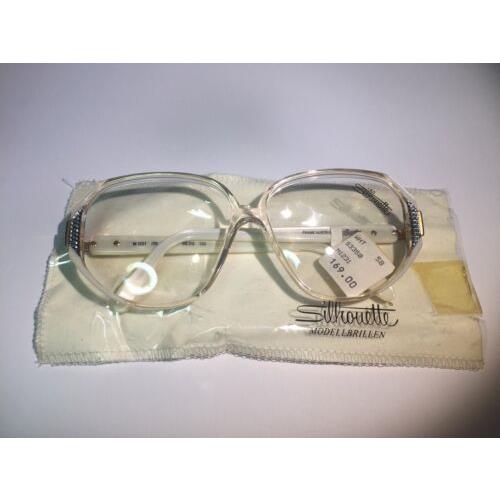 Silhouette eyeglasses  - Transparent/Blue Frame 0
