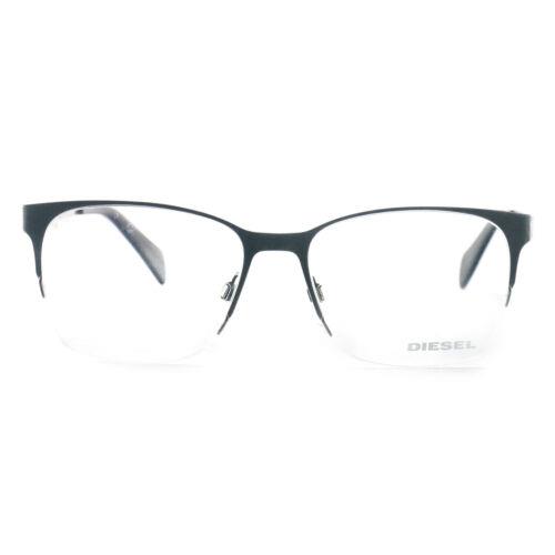 Diesel Men or Womens Eyeglasses DL5152 009 Grey 52 16 145 Semi Rimless Square