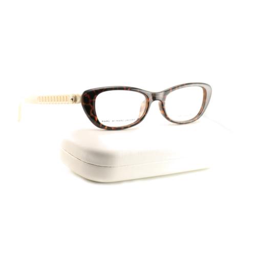 Marc Jacobs eyeglasses MMJ - Havana/Ivory , Havana/Ivory Frame, With Plastic Demo Lens Lens 0