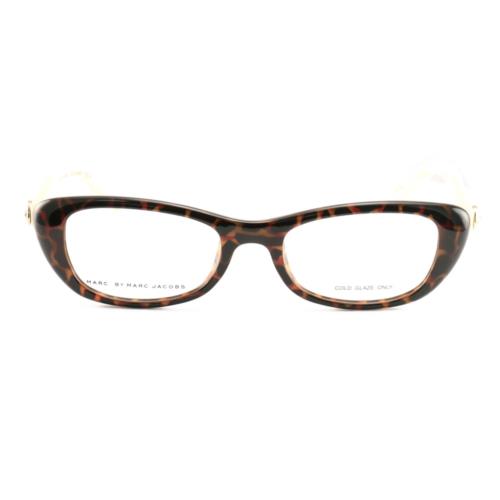 Marc Jacobs eyeglasses MMJ - Havana/Ivory , Havana/Ivory Frame, With Plastic Demo Lens Lens 1