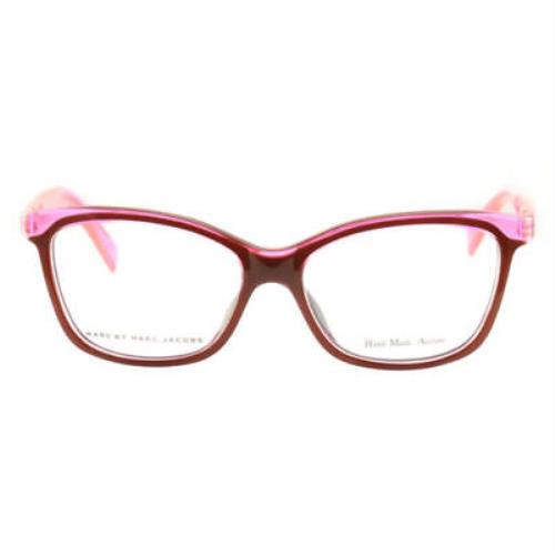 Marc Jacobs eyeglasses MMJ - Neon Pink/Fuchsia , Neon Pink/Fuchsia Frame, With Plastic Demo Lens Lens 1