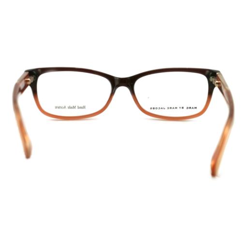 Marc Jacobs eyeglasses MMJ - Brown/Orange , Brown/Orange Frame, With Plastic Demo Lens Lens 2