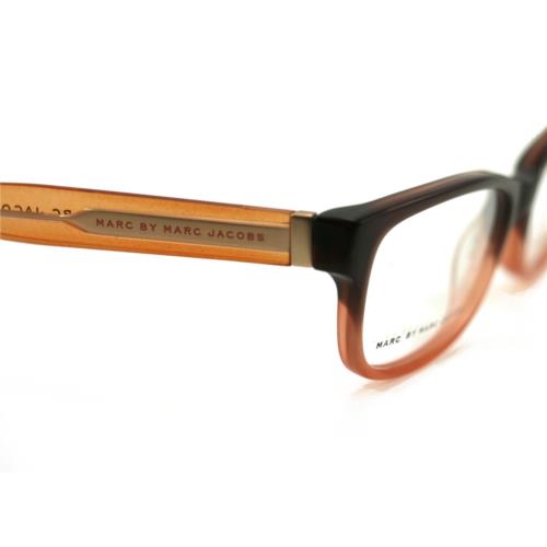 Marc Jacobs eyeglasses MMJ - Brown/Orange , Brown/Orange Frame, With Plastic Demo Lens Lens 4
