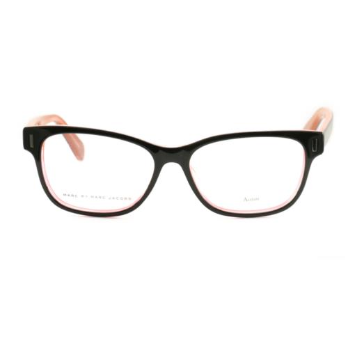 Marc Jacobs eyeglasses MMJ - Black/Orange , Black/Orange Frame, With Plastic Demo Lens Lens 1
