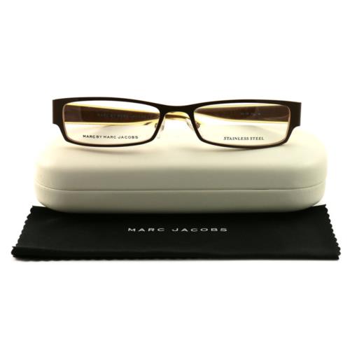 Marc Jacobs eyeglasses MMJ MBZ - Brown , Brown Frame, With Plastic Demo Lens Lens