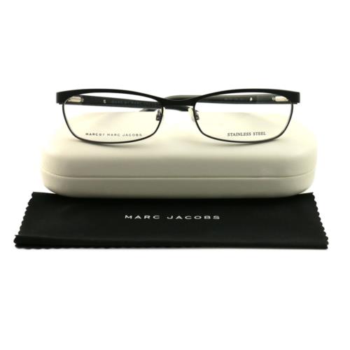 Marc Jacobs eyeglasses MMJ - Matte Black , Matte Black Frame, With Plastic Demo Lens Lens