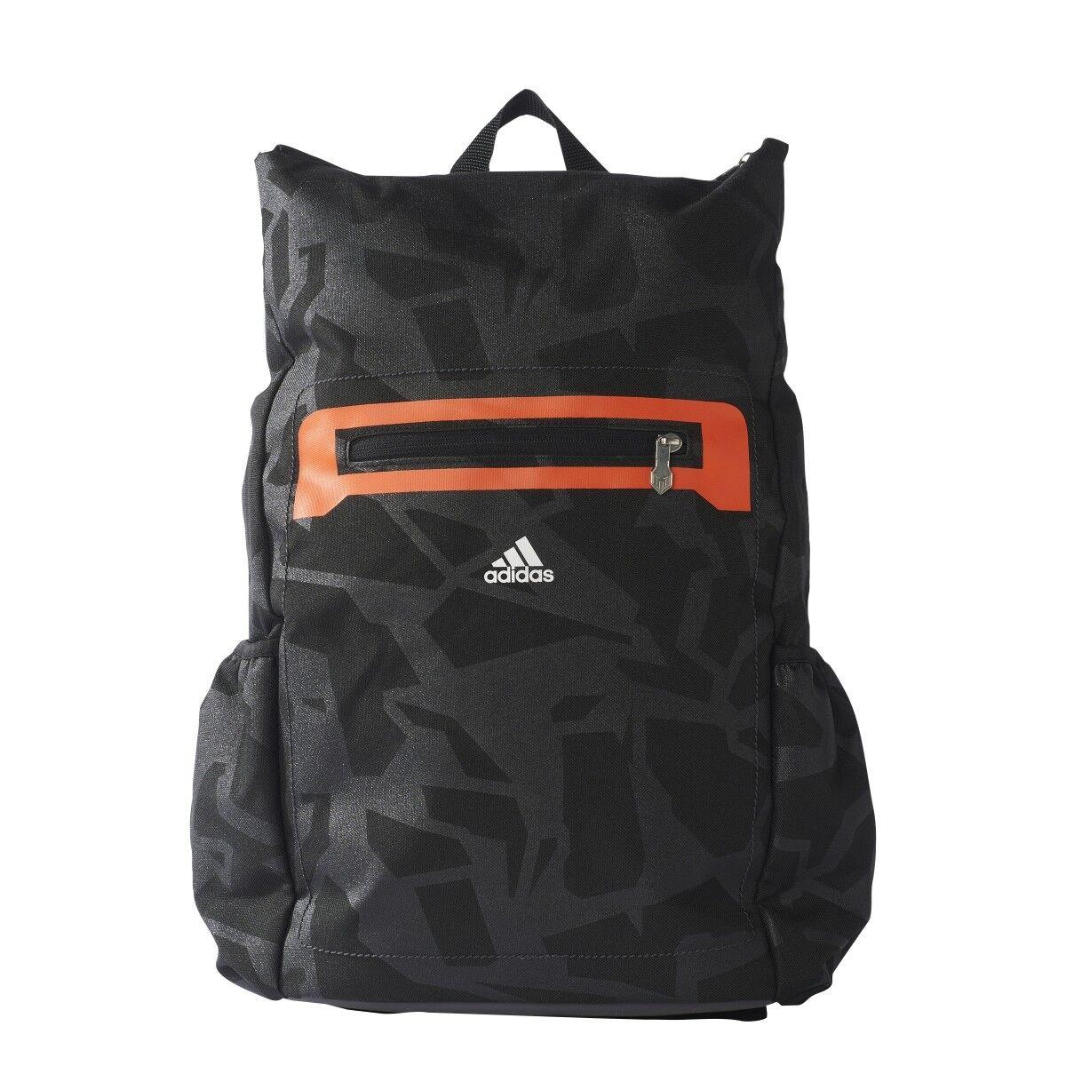 Adidas Messi Backpack Lightweight 14oz - Utility Black/energy Orange BP7883