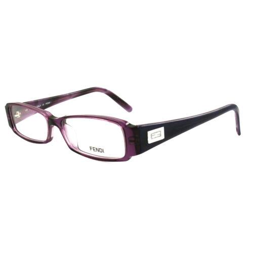 Fendi Women Eyeglasses FF891 514 Purple 50 14 135 Frames Rectangle