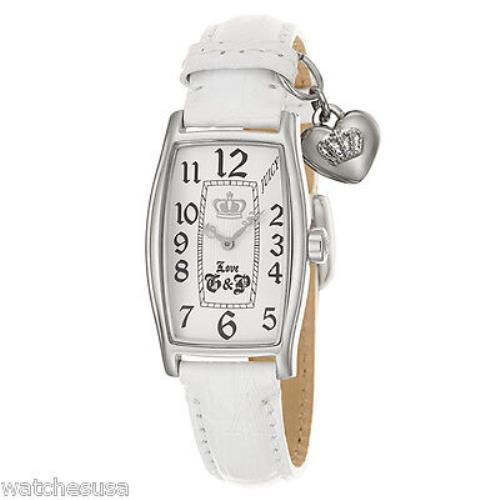 Juicy Couture Women`s White Twiggy Watch 1900437