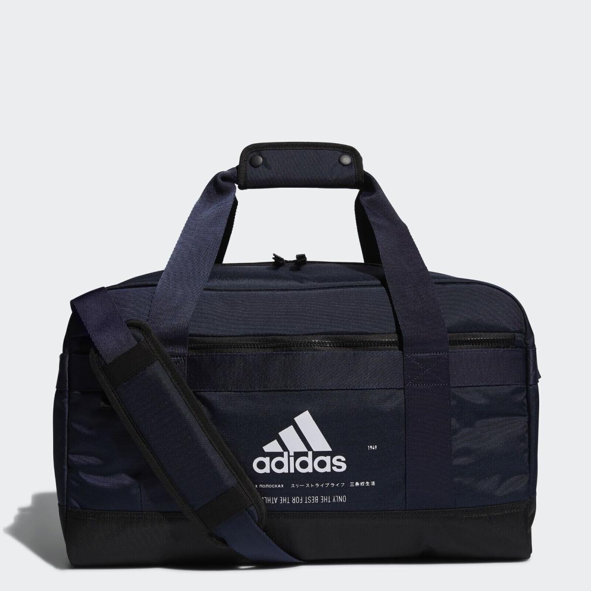 Adidas Amplifier Medium Navy Duffel Bag Men HFC99 OS Lifetime - Adidas bag - 716106892851 | Fash Brands