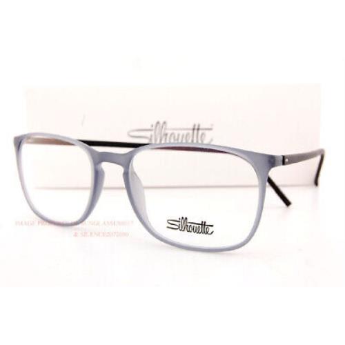 Silhouette Eyeglass Frames Spx Illusion Fullrim 2911 6510 Slate Grey 53
