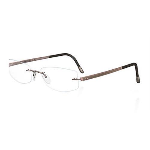 Silhouette Reading Eyeglasses 7752 6073 Zenlight Frame Titan Dynamics 52mm