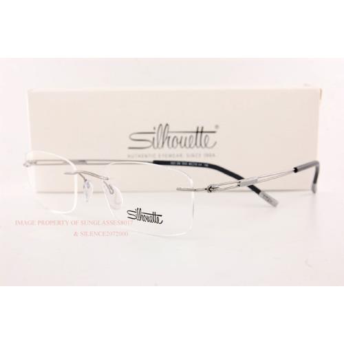 Silhouette Eyeglass Frames Titan Next Generation 5521 EW 7010 Titan Silver