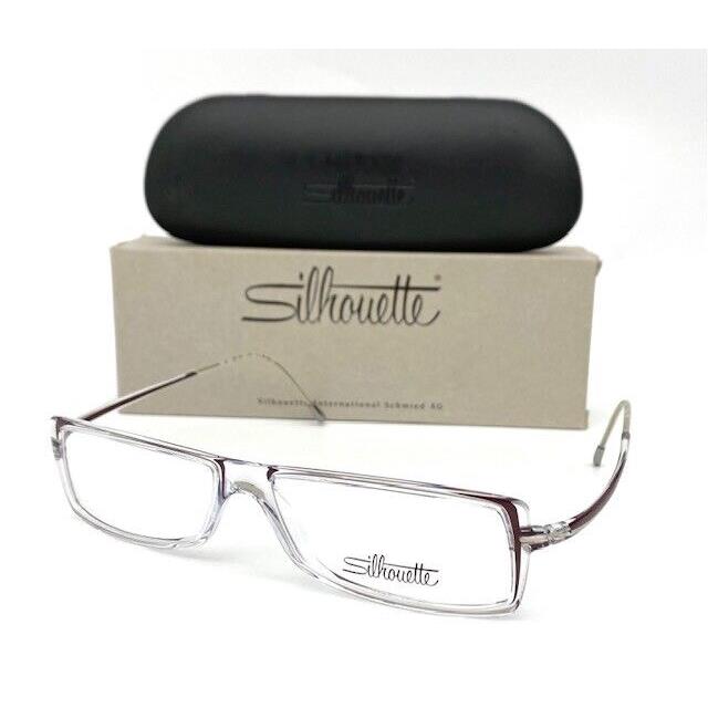 Silhouette Spx 2838 10 6071 Transparent Brown / Demo Lens 54mm Eyeglasses