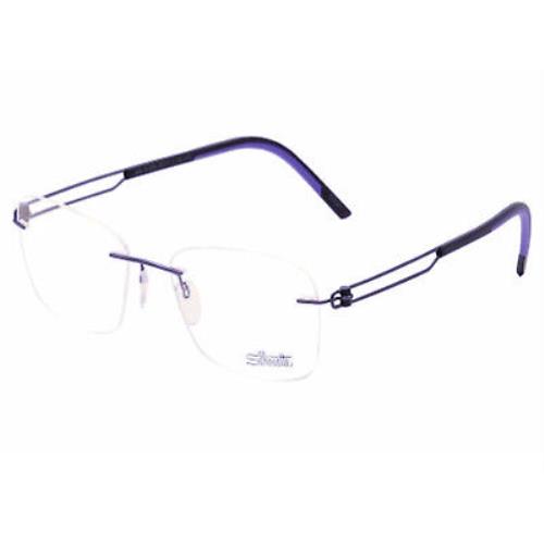 Silhouette Eyeglasses Titan Profile Cool Violet / Deep Violet 4434-6065-53mm