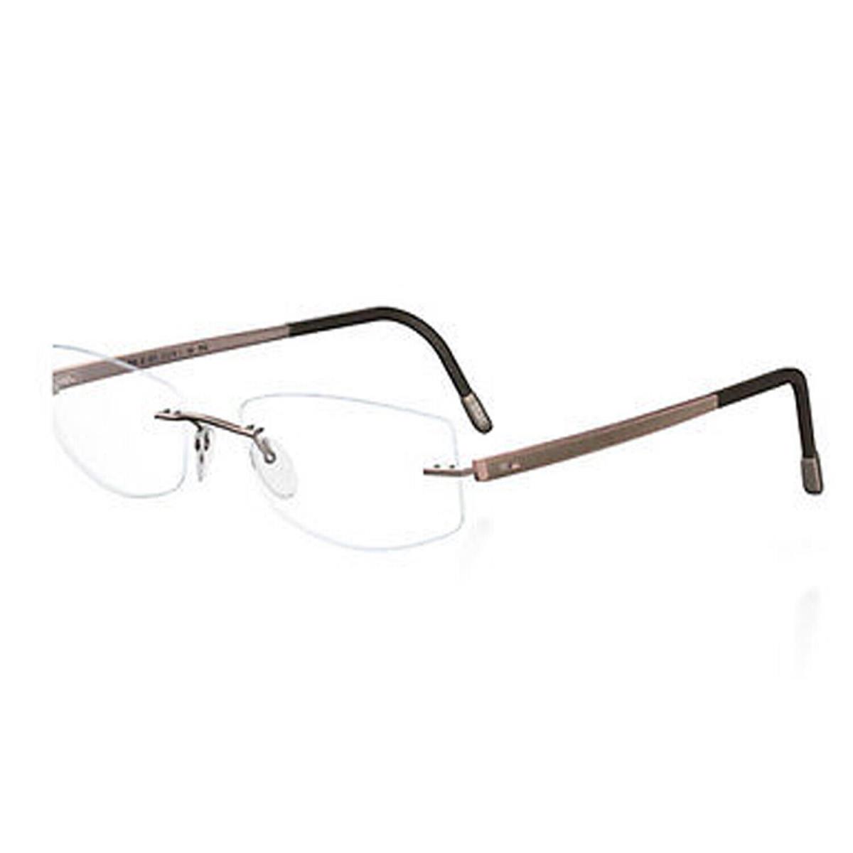 Silhouette Eyeglass Zenlight Brown Breath 7752 6073