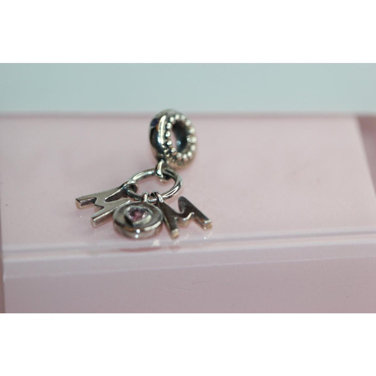 Pandora Perfect Mom Dangle Charm 797059NSP Gift Box Beware Fakes Bagtag