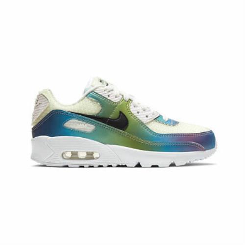 Nike Big Kid`s Air Max 90 Bubble Pack White GS CT9631-100