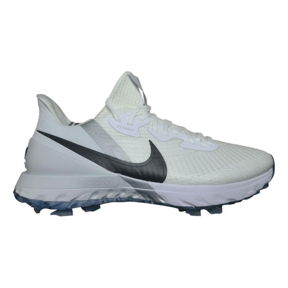 Nike Air Zoom Infinity Tour Wide `white Black` Mens Golf Shoes Cleats CZ8301-100 - White/Black-Photon Dust