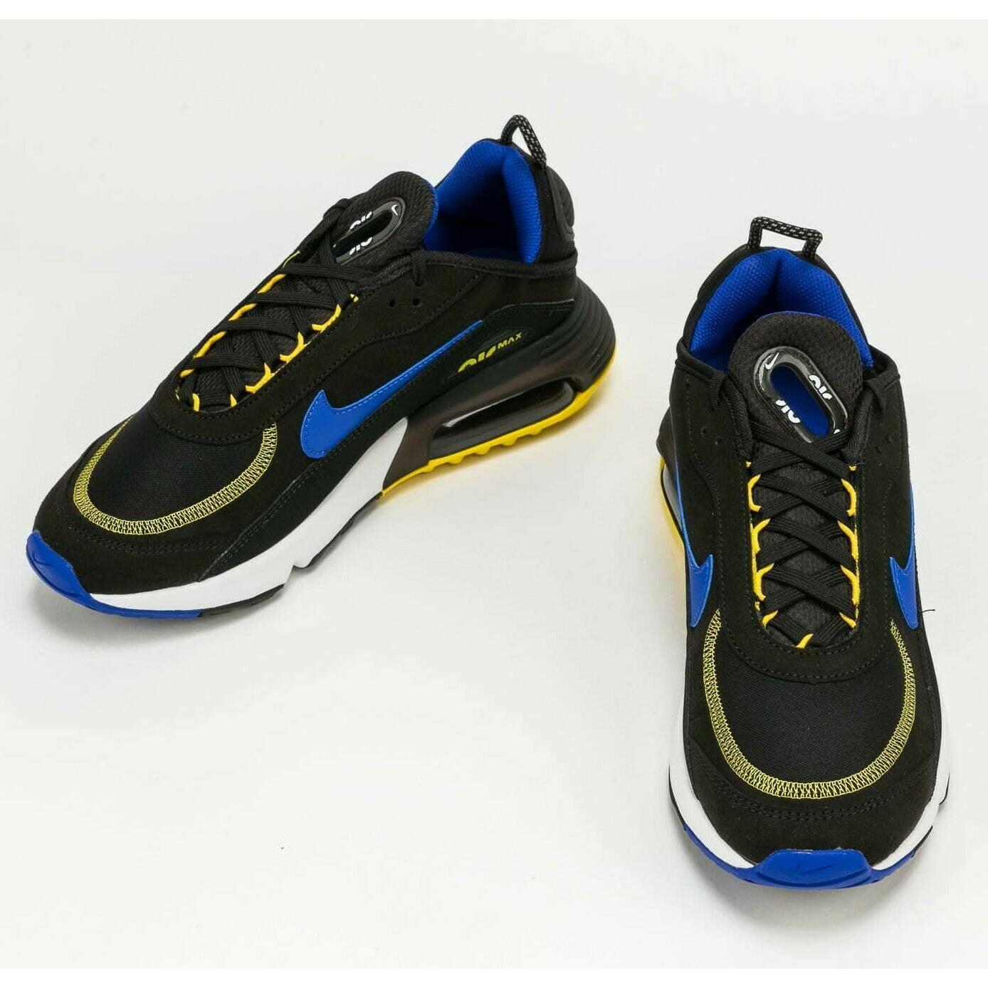 Nike Air Max 2090 C/s Black Hyper Blue Yellow DH7708-005 Airmax Shoes Sneakers