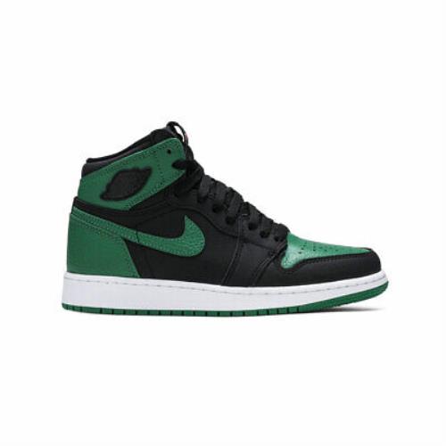 Nike Air Jordan 1 Retro High Pine Green GS Green Black 575441-030 - Black