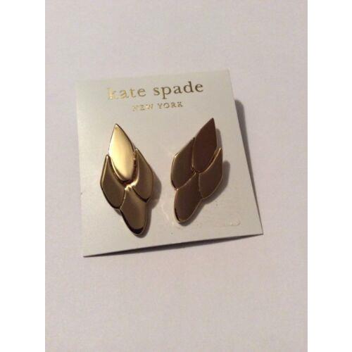 Kate Spade Gold Tone Stud Earrings K213x