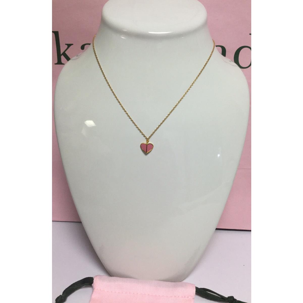 Kate spade deals heritage heart necklace