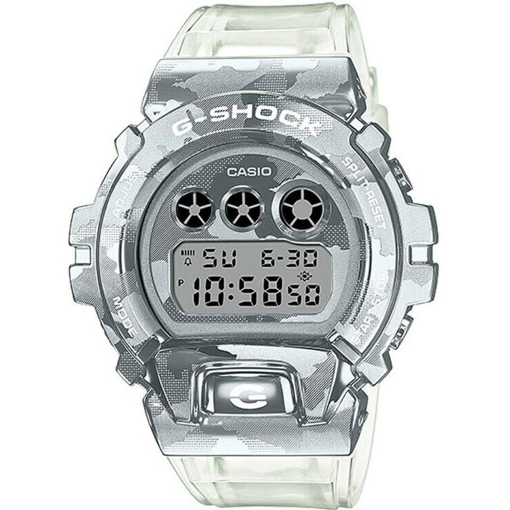 Casio G-shock Digital Watch Camo Transparent Resin GM-6900SCM-1 / GM6900SCM-1