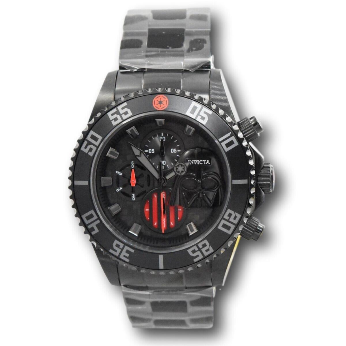 Invicta Star Wars Men`s 47mm Carbon Fiber Darth Vader Limited Watch 34624