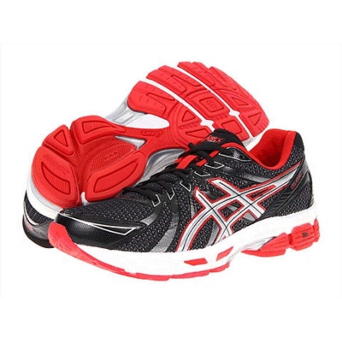 Asics Gel-exalt Black/silver/red Road Running Shoes